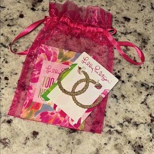 Lilly Pulitzer Sea Urchin Hoop Earrings